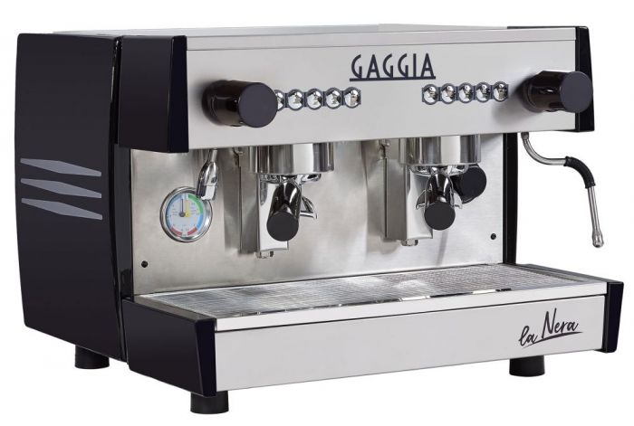 Gaggia La Nera Espresso Machine - Standard Cup Height