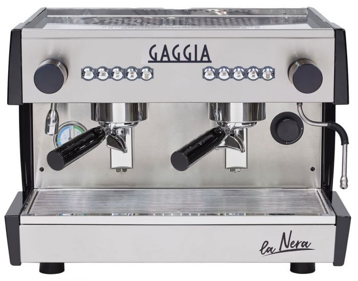 Gaggia La Nera Espresso Machine - Standard Cup Height