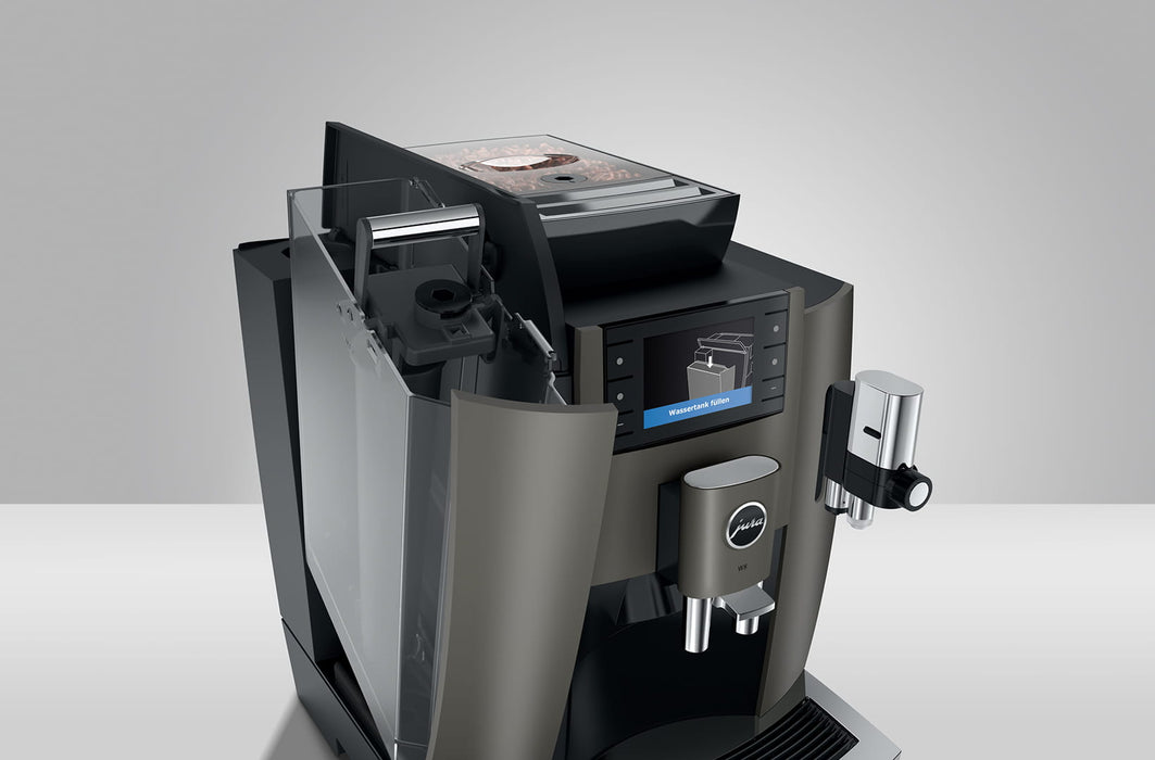 Jura W8 Bean To Cup Coffee Machine - Piano Black