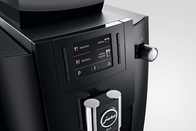 Jura WE6 Bean To Cup Coffee Machine - Piano Black