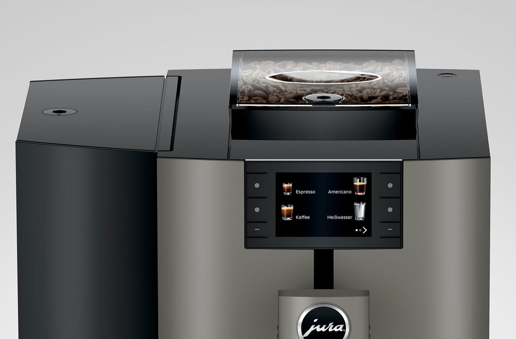 Jura X4 Bean to Cup Coffee Machine - Tank Fed, Dark Inox